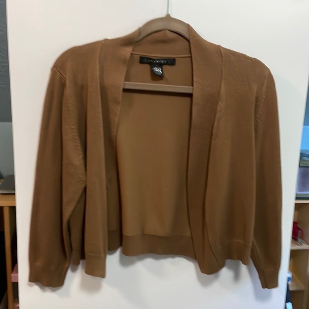 89th & Madison Tan Shrug